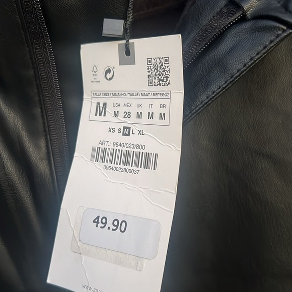 Zara black Matrix pants size M - Picture 9 of 15